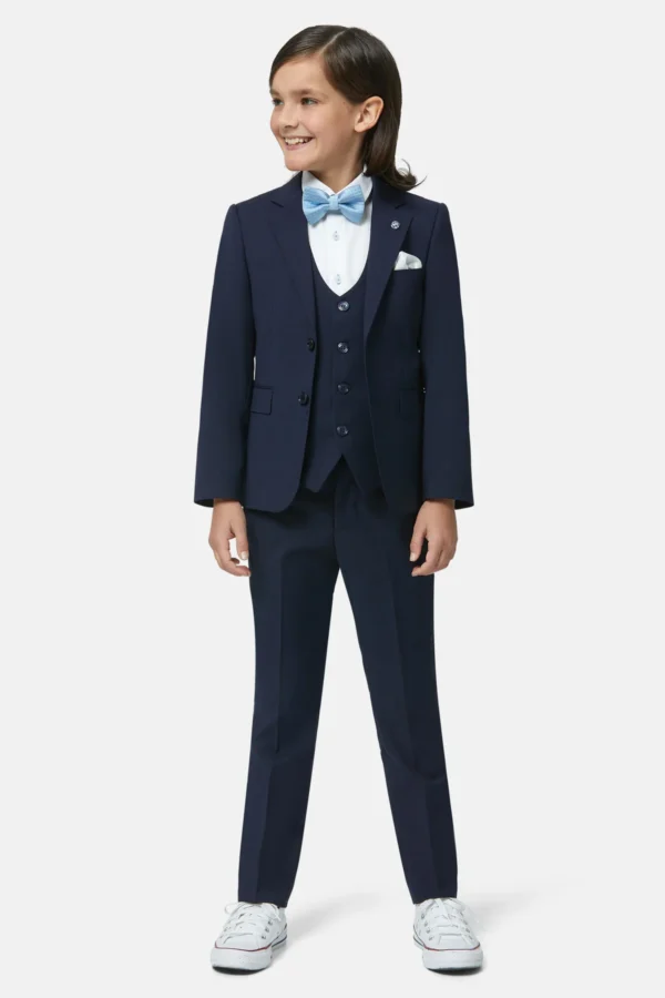 Boys Peter Ink 3Pcs Suit Currently In Store Only - Image 4