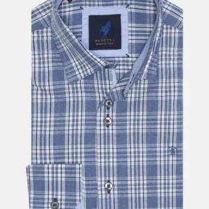 Benetti ANGLEY BLUE L/S SHIRT