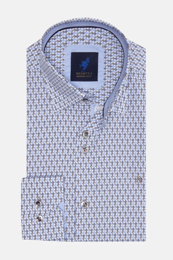 Benetti Stephen Coffee LS shirt