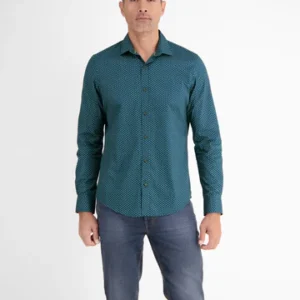 Lerros poplin LS shirt