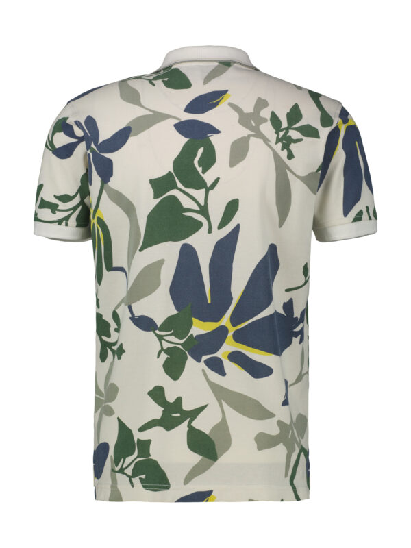 Lerros Men’s Floral Print Polo Shirt – Short Sleeve 2543231 - Image 5