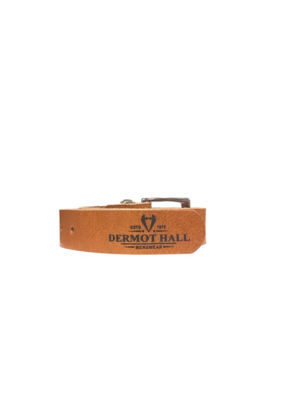 Dermot Hall Tan Leather Belt