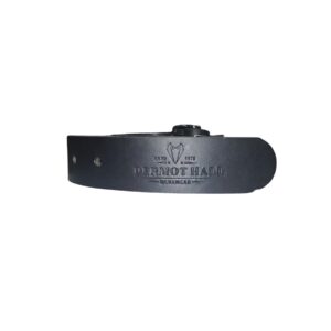 Dermot Hall Black Leather Belt