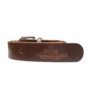 Dermot Hall Brown Leather Belt