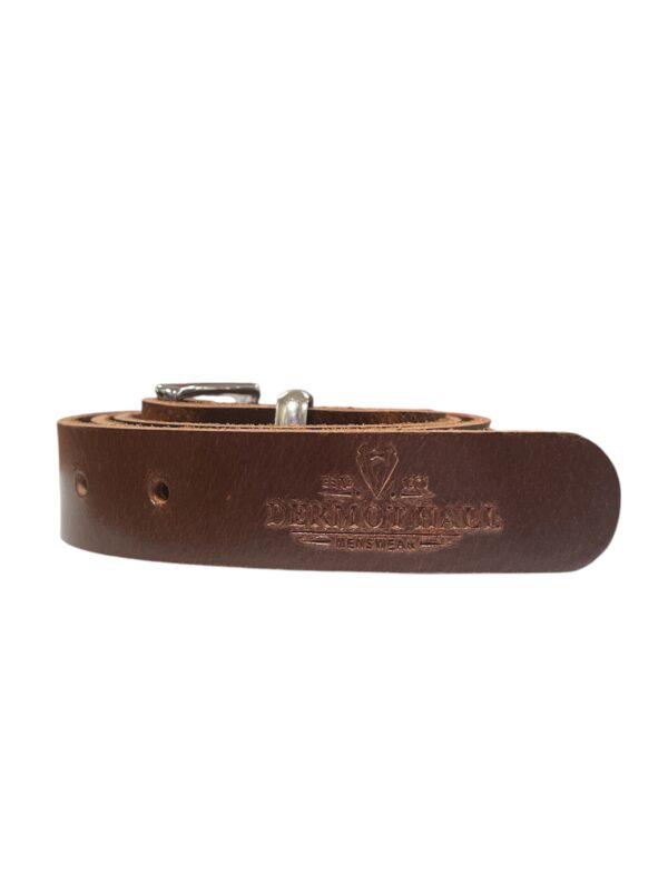 Dermot Hall Brown Leather Belt