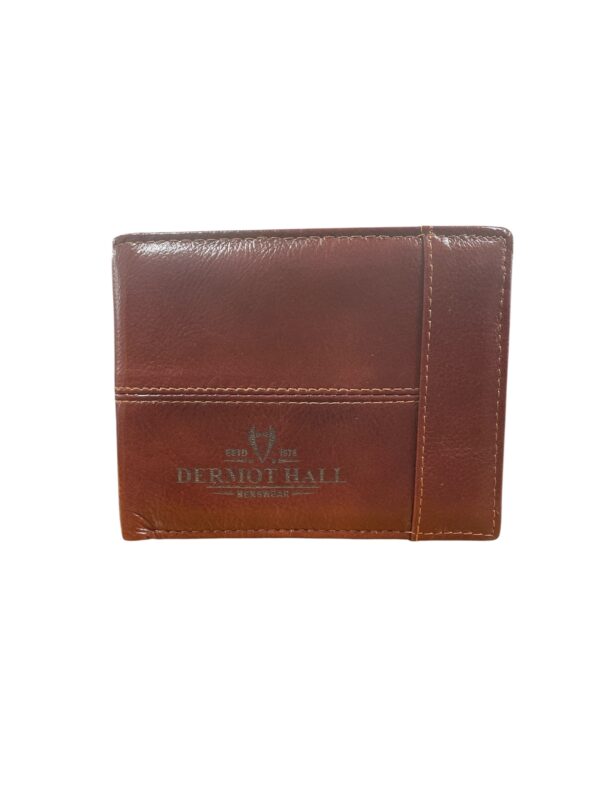 Dermot Hall Leather Wallet Brown