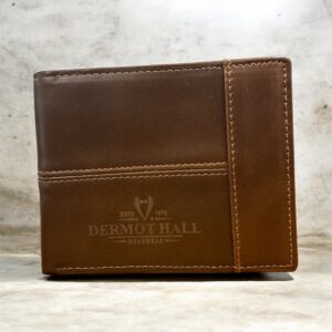 Dermot Hall Leather Wallet Brown