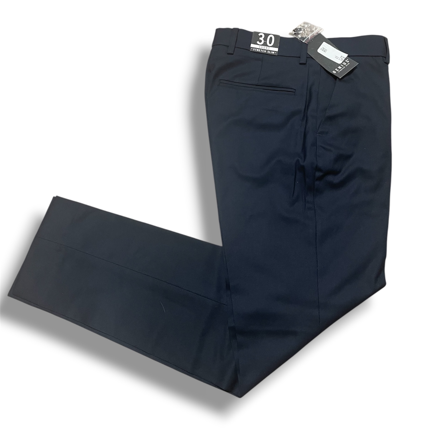 Genius Boys Soft slim Navy Trousers